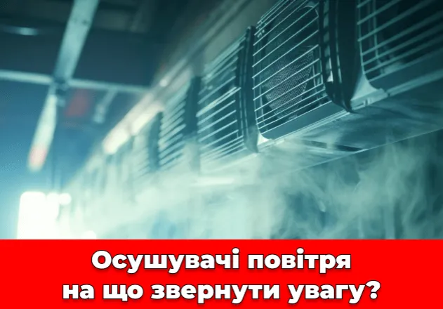 Фото Осушители воздуха на что обратить внимание?