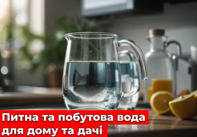 Фото Питьевая и бытовая вода для дома и дачи
