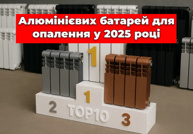 Фото ТОП 10 ➔ Алюмінієвих батарей для опалення у 2025 році