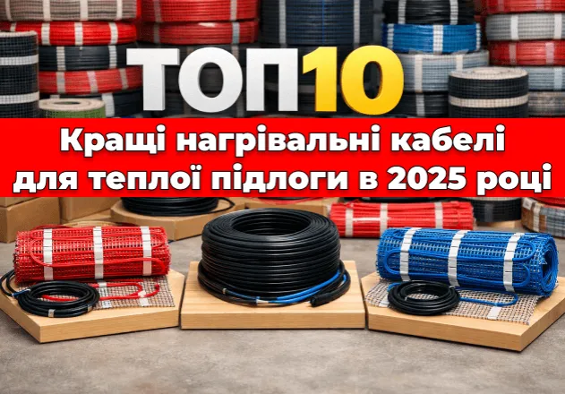 Фото ТОП 10 ➔ Лучшие нагревательные кабели для теплого пола в 2025 году