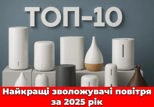 Фото ТОП 10 ➔ Лучшие увлажнители воздуха за 2025 год