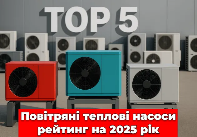 Фото ТОП 5 ➔ Воздушные тепловые насосы рейтинг на 2025 год