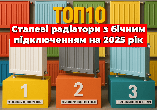 Фото ТОП 10 ➔ Стальных радиаторы с боковым подключением на 2025 год