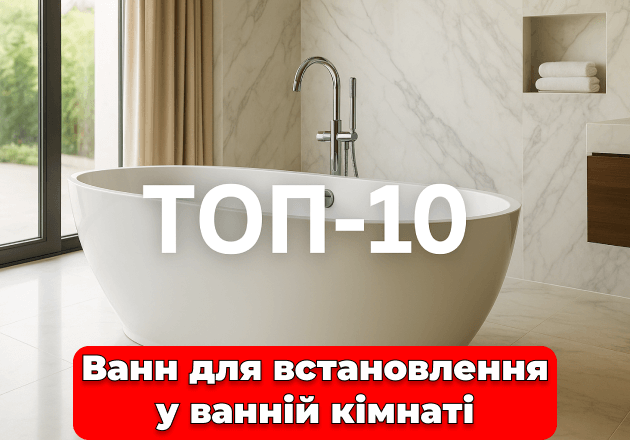 Фото ТОП-10 ➔ Ванн для установки в ванной комнате