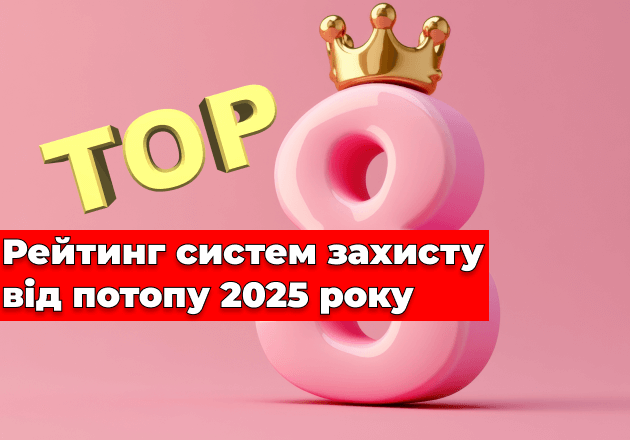 Фото ТОП-8 ➔ Рейтинг систем захисту від потопу 2025 року