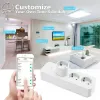 Умный сетевой фильтр 1DAL Wi-Fi удлинитель, 3 гнезда Tuya (1DL.EU11)- Фото 4