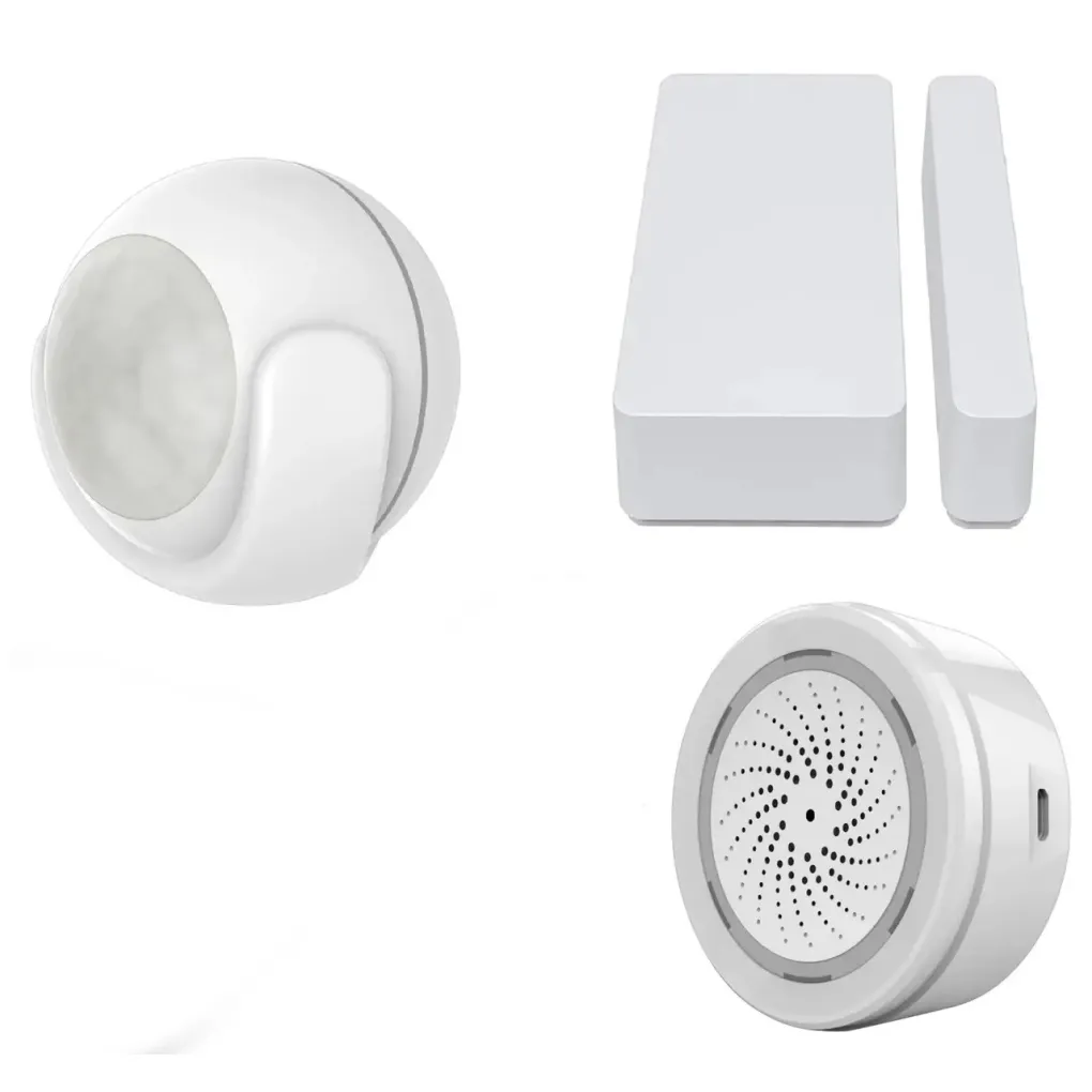 Комплект беспроводной охранной Wi-Fi сигнализации 1DAL AlarmKit WF3 Tuya Smart (ALM.KT-WF3)- Фото 1