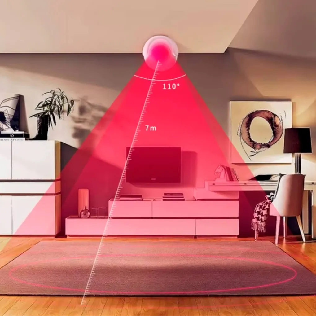 Беспроводной датчик движения 1DAL PIR WiFi APP Tuya Smart (PD01W)- Фото 4