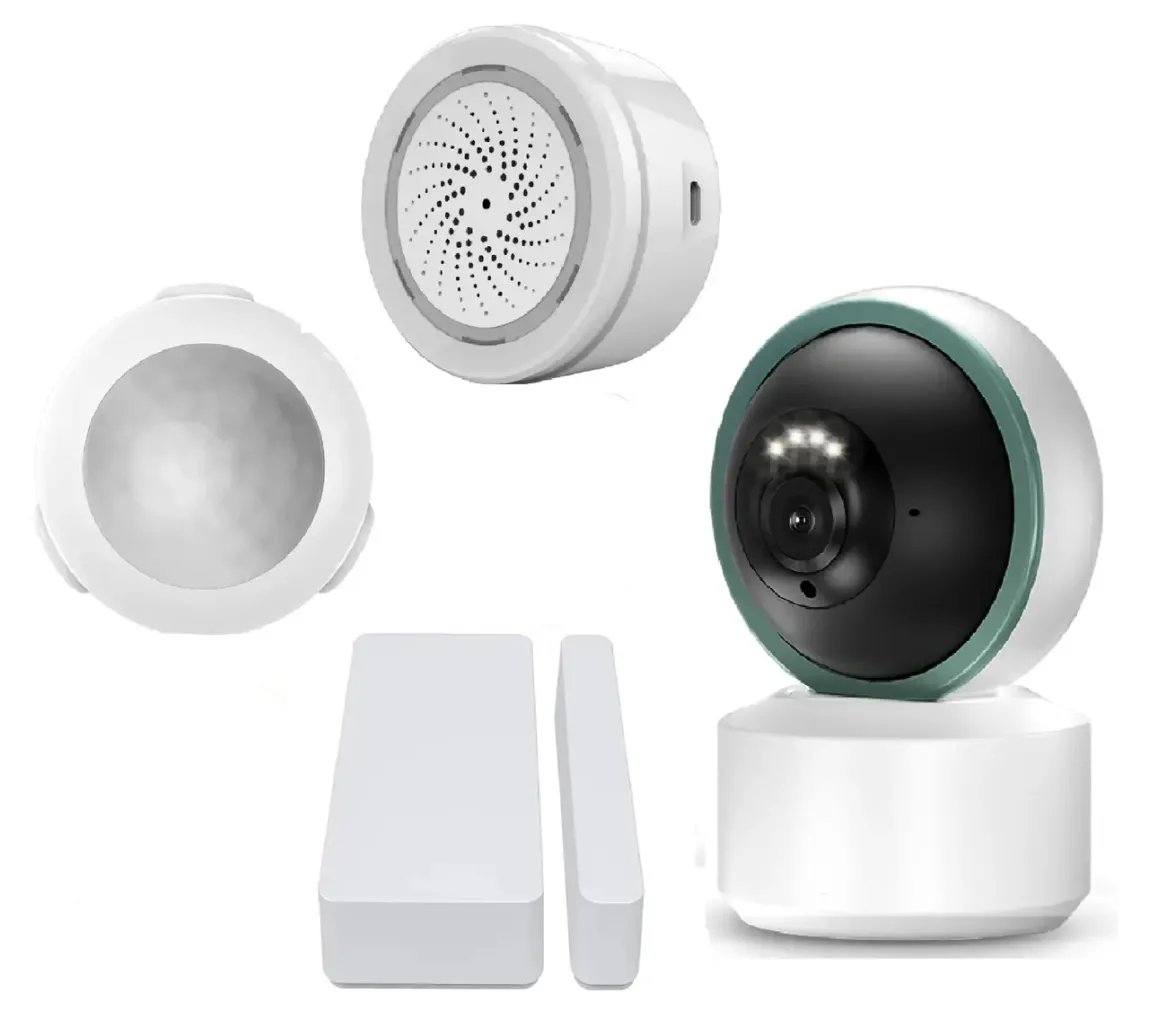 Комплект охранной Wi-Fi сигнализации 1DAL AlarmKit WF9 Tuya Smart (ALM.KT-WF9)- Фото 1
