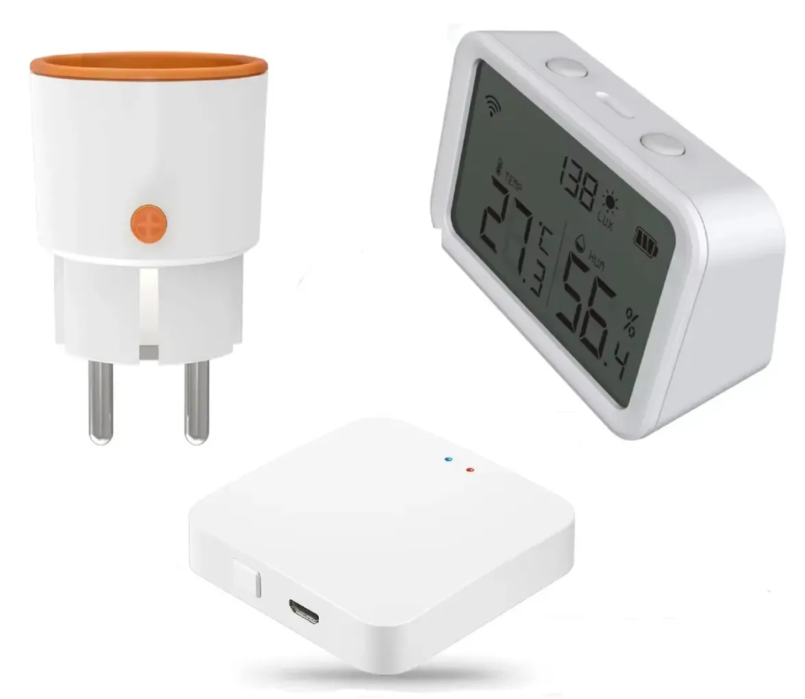 Комплект ZigBee автоматизации климата 1DAL ClimeKit ZB1 Tuya Smart (CLM.KT-ZB1)- Фото 1