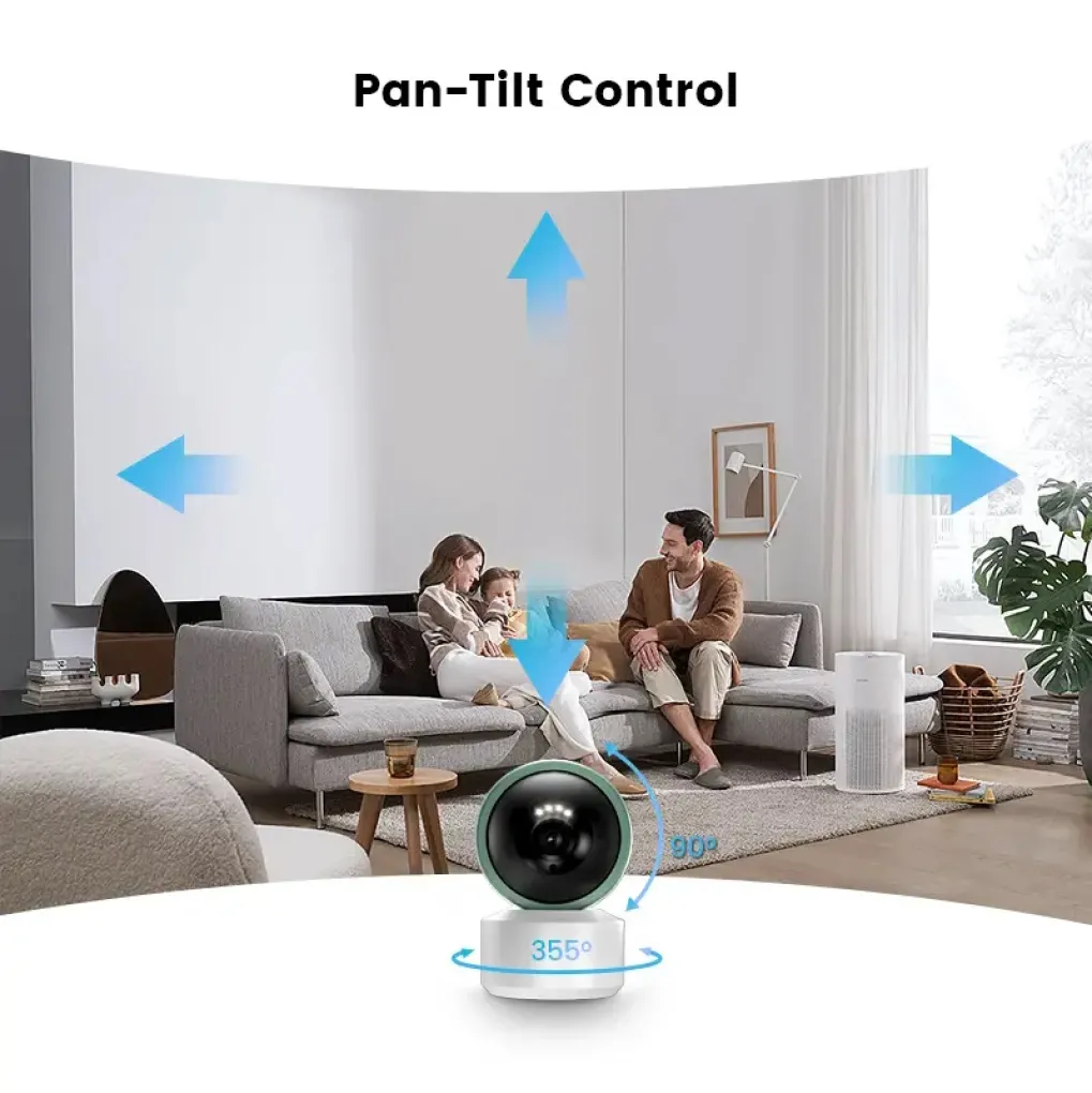 Умная PTZ Wi-Fi камера 1DAL 2.0 МП Tuya (WS-Q5C)- Фото 4
