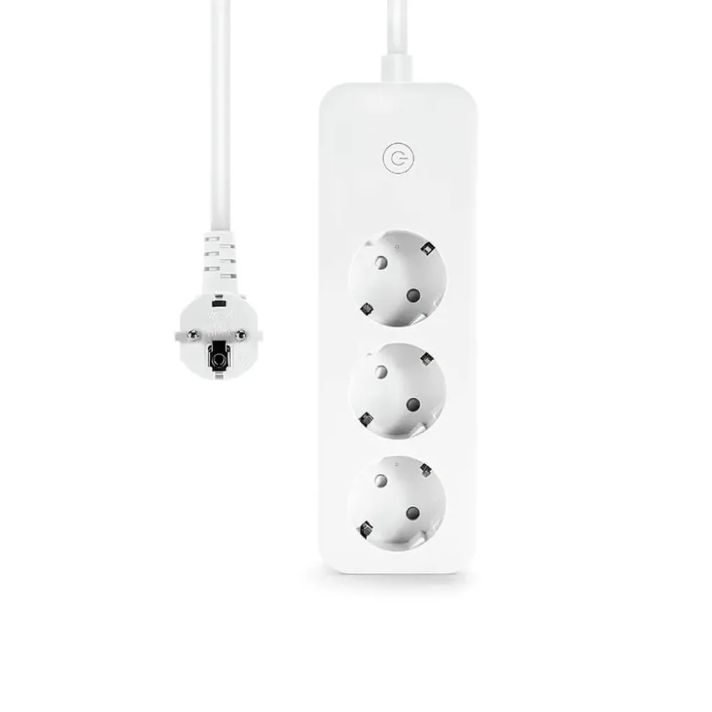 Умный сетевой фильтр 1DAL Wi-Fi удлинитель, 3 гнезда Tuya (1DL.EU11)- Фото 2