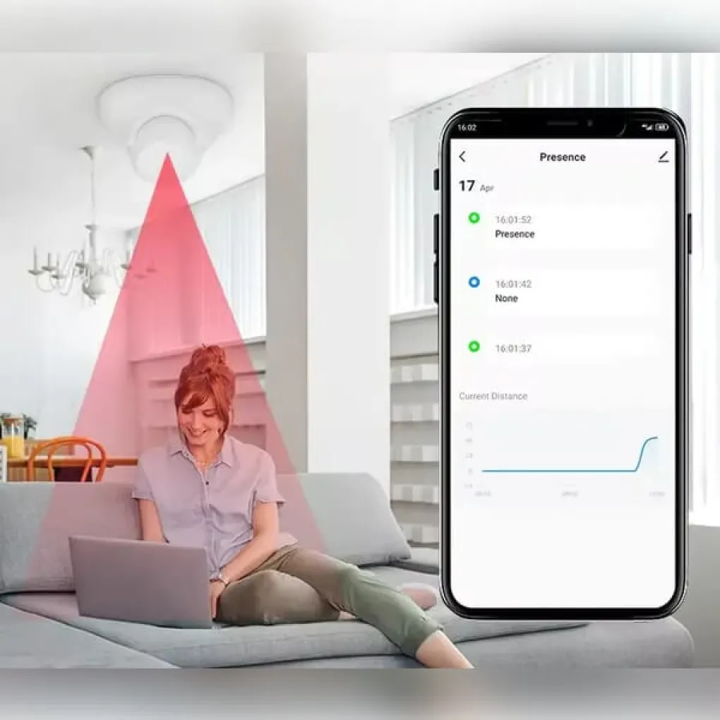Умный датчик присутствия 1DAL ZigBee Tuya (PS09B2)- Фото 3