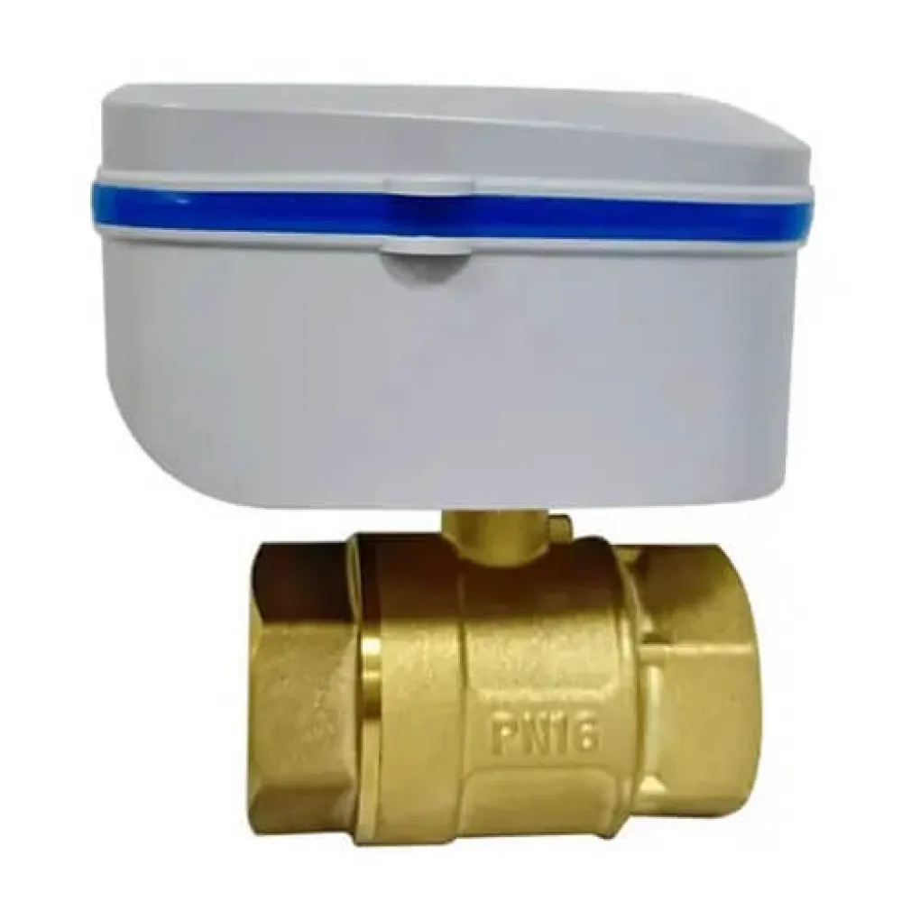 Умный кран с аккумулятором 1/2 1DAL автономный шаровой ZigBee DN15 (EBV15.ZB)- Фото 2
