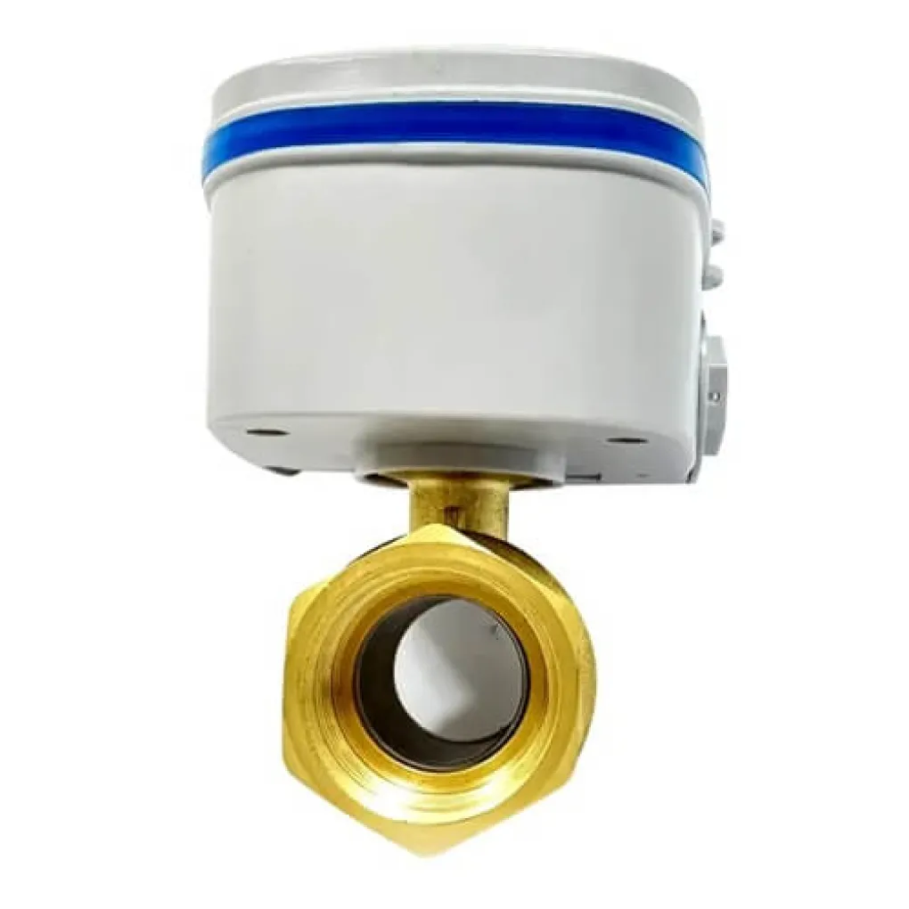 Умный кран с аккумулятором 1/2 1DAL автономный шаровой ZigBee DN15 (EBV15.ZB)- Фото 3