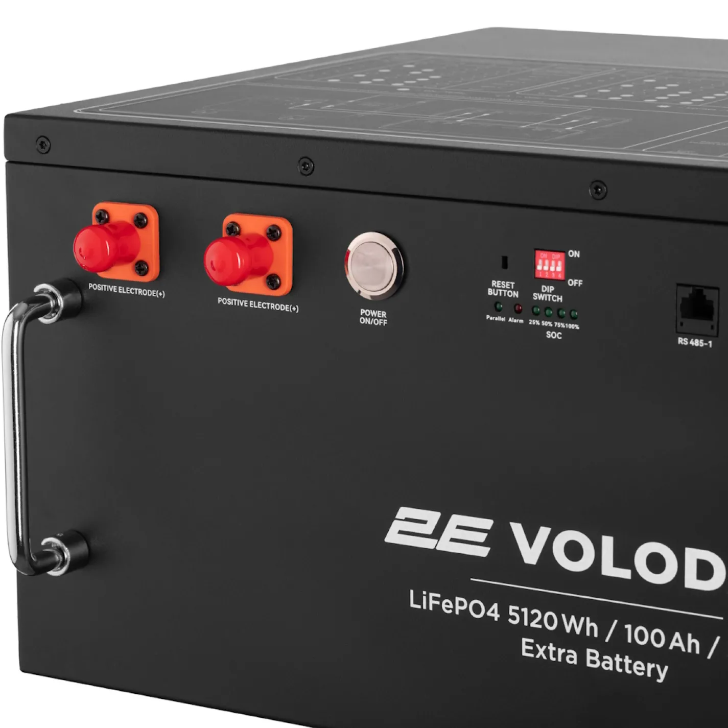 Батарея розширення ємності 2E для ПЕ Volodar 5120 Вт/год (2E-PPSEB51) - Фото 2