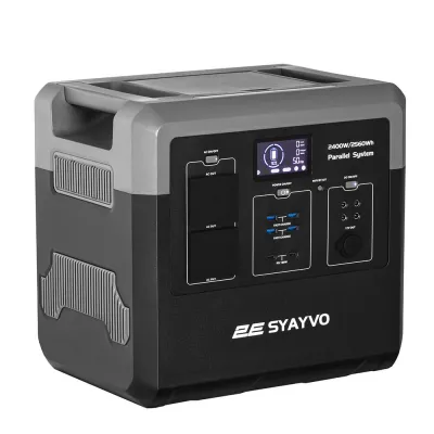 Портативна електростанція 2Е Syayvo 2400 Вт, 2560 Вт/год, WiFi/BT, паралельне підключення