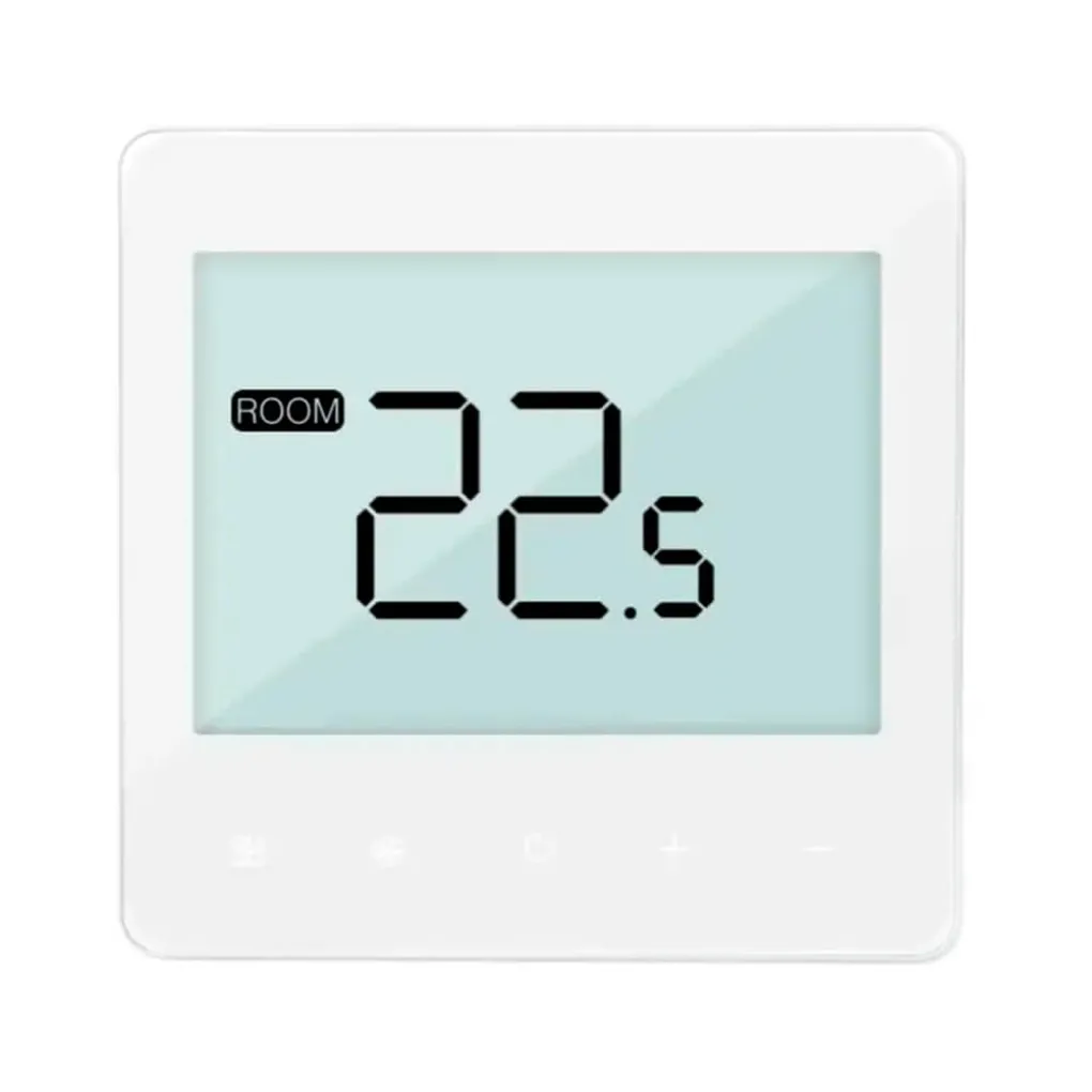 Терморегулятор для теплого пола 4Heat Premium HT66, белый, сенсорный (4HT.HT66WF.W)- Фото 2