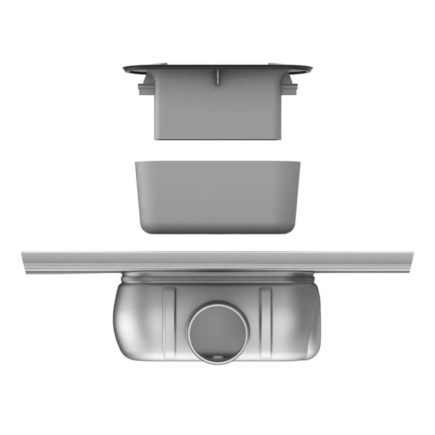 Душовий канал Aco ShowerDrain C 585 з фланцем стандартний сифон (9010.88.00) - Фото 2