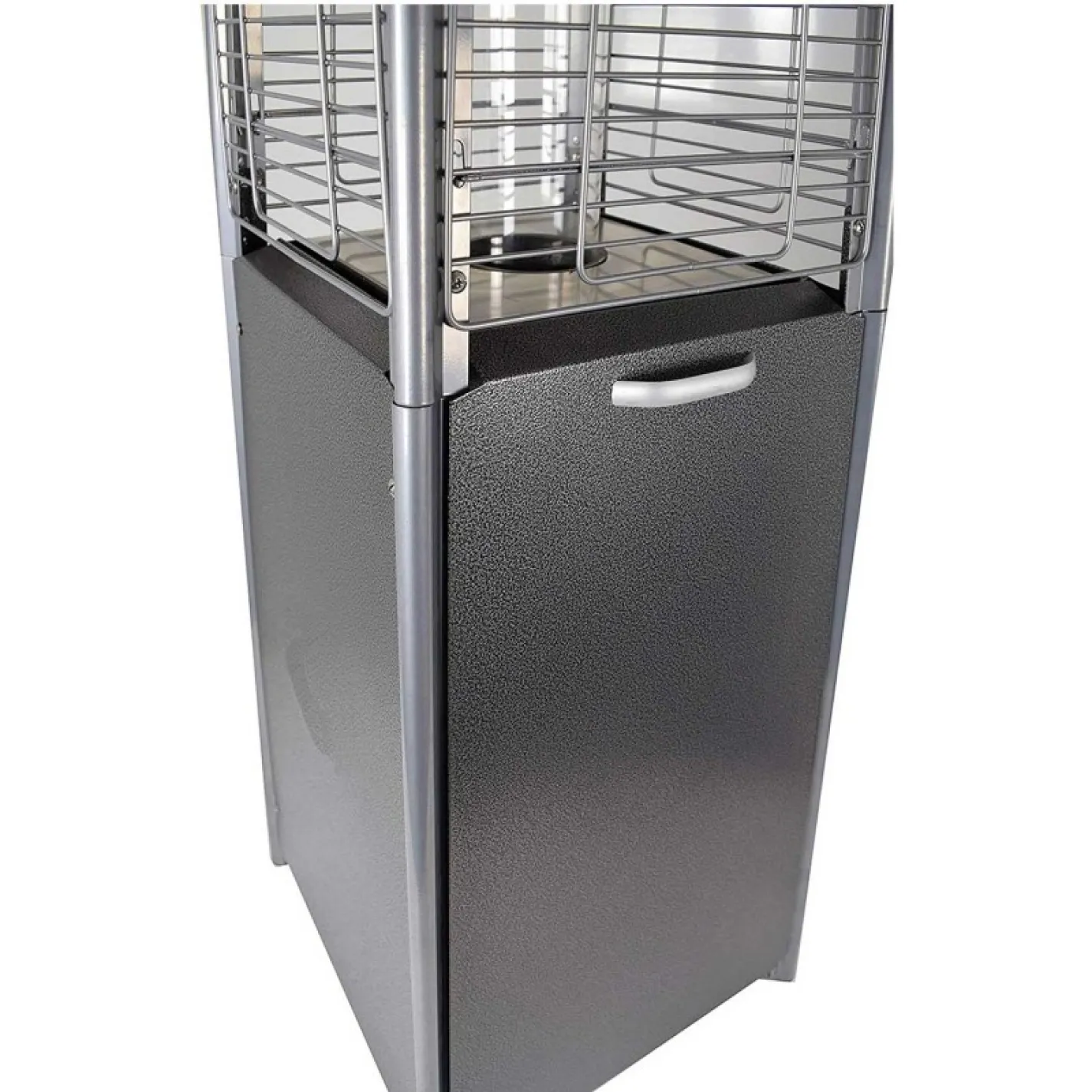 Вуличний газовий обігрівач Activa Pyramide Cheops II Grey-Black 9,3 кВт сіро-чорний (13610GB) - Фото 1