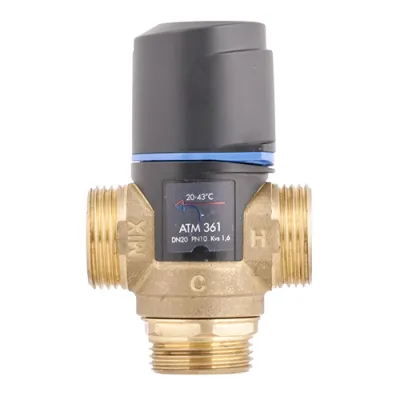 Термостатический смесительный клапан Afriso ATM363 G 1 DN20 35-60 kvs 1.6 (1236310)