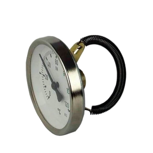Термометр накладної біметалічний Afriso Ath 63F (63822)- Фото 1