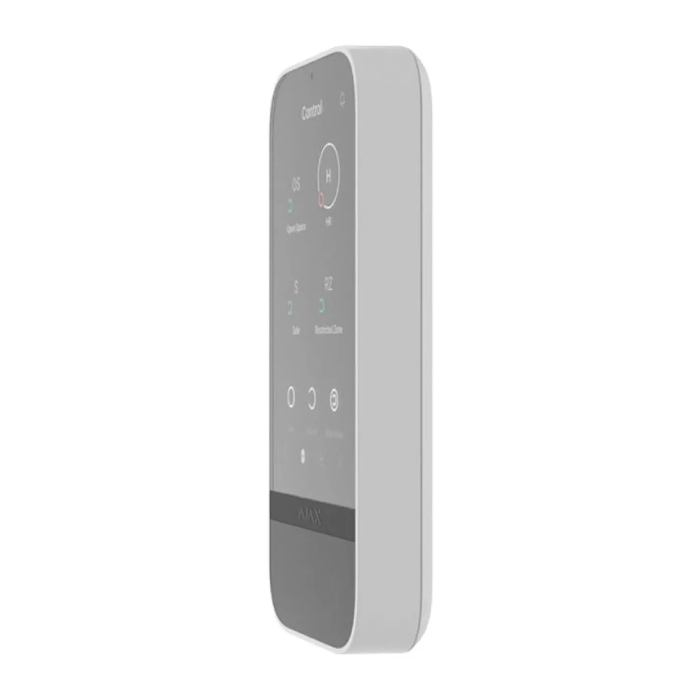 Клавиатура беспроводная Ajax KeyPad TouchScreen (8EU) ASP white белая (58455.148.WH1) - Фото 2