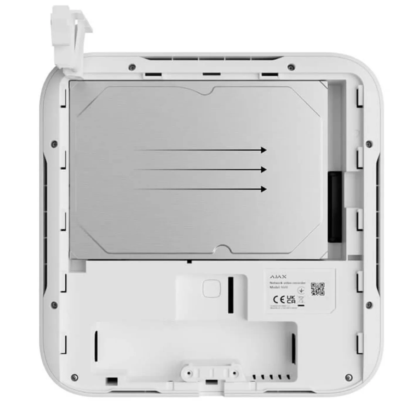 Сетевой видеорегистратор Ajax NVR (16ch) (8EU) white - Фото 3