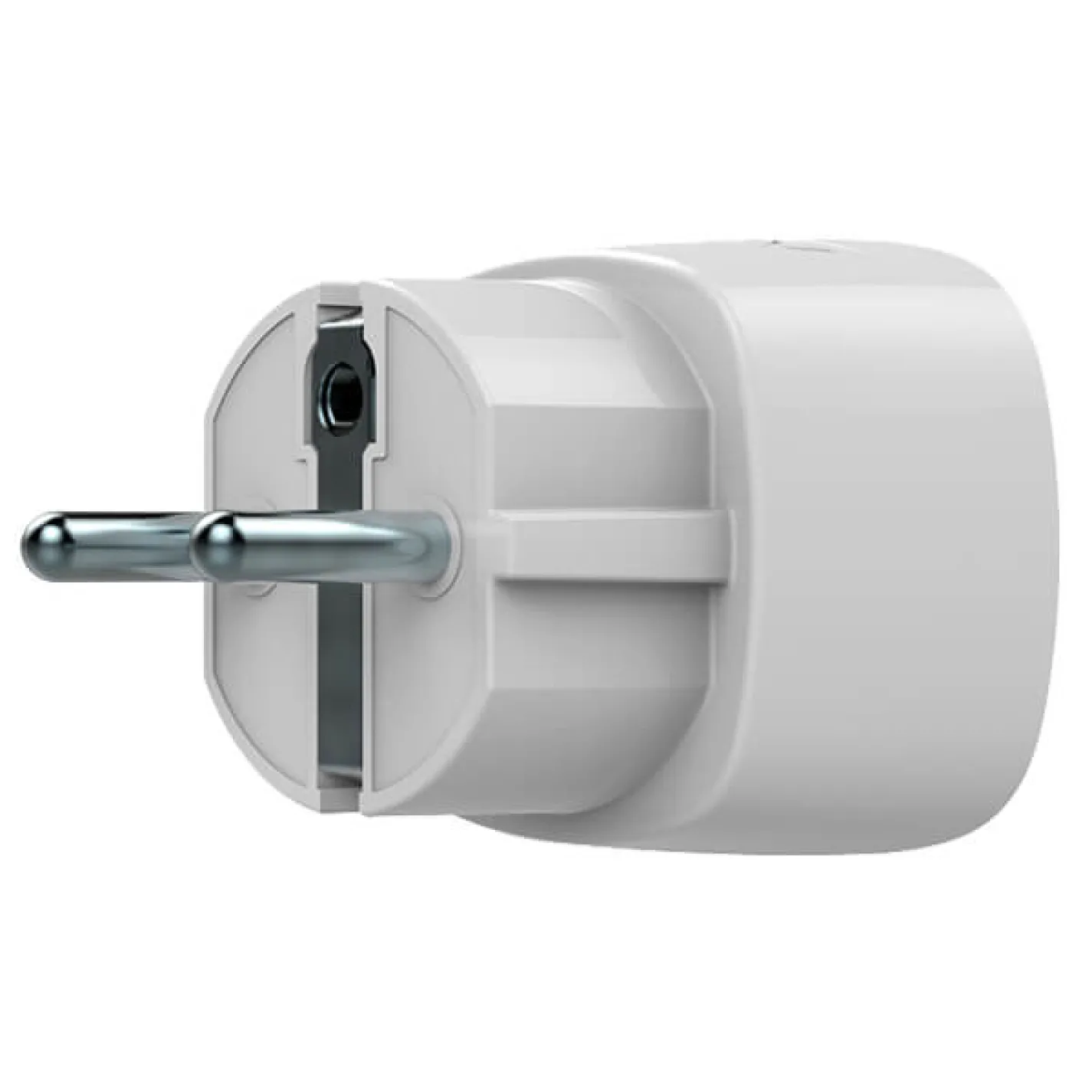 Розумна розетка з лічильником енергоспоживання Ajax Socket біла, Jeweller, 230V, 11А, 2.5 кВт - Фото 1