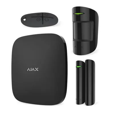 Комплект охранной сигнализации Ajax StarterKit Cam черный