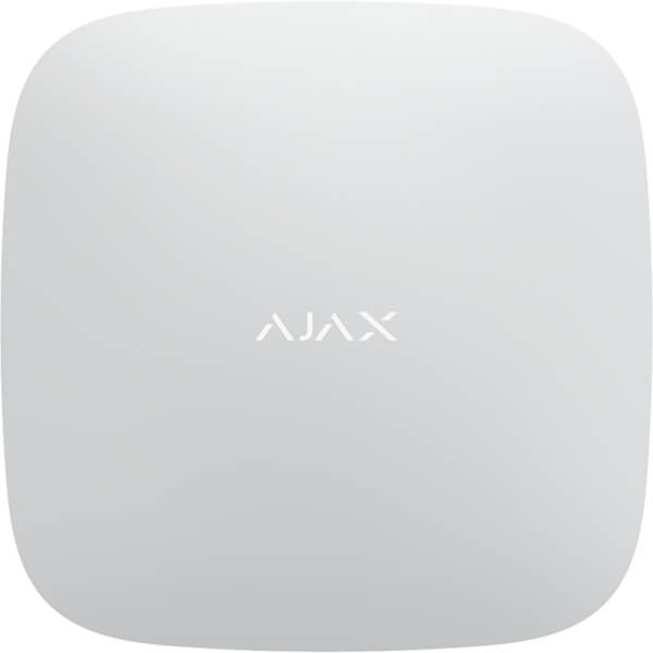 Интеллектуальная централь Ajax Hub Plus White (GSM+Ethernet+Wi-Fi+3G)- Фото 1