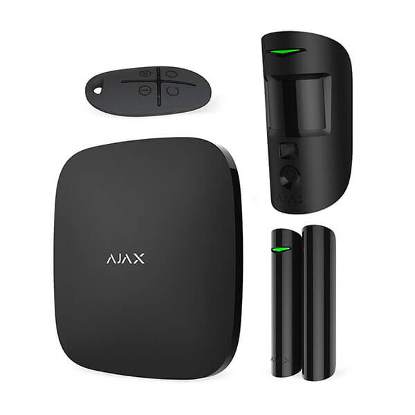 Комплект охранной сигнализации Ajax StarterKit Cam черный- Фото 1