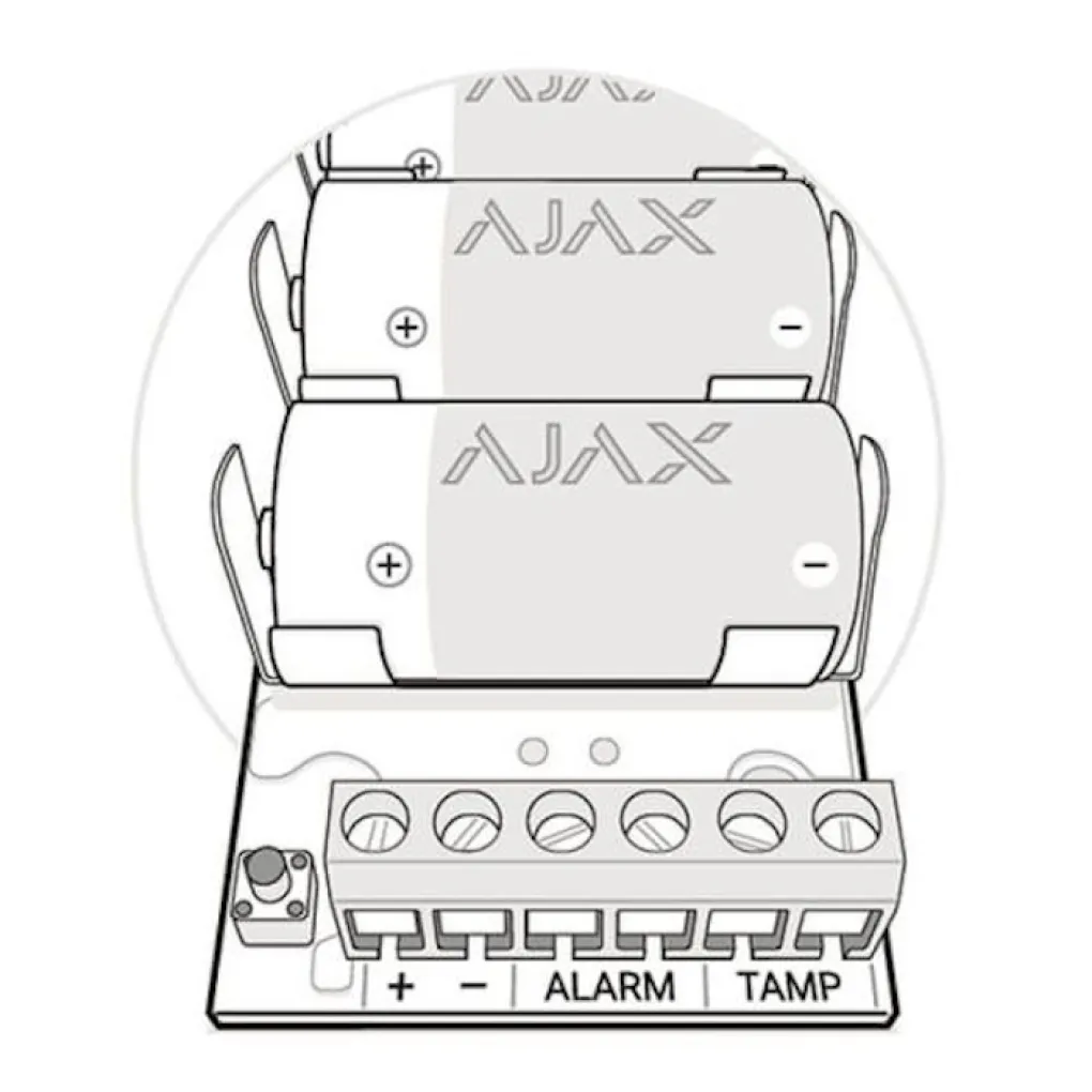 Беспроводной модуль для интеграции сторонних датчиков Ajax Transmitter (000007487)- Фото 2