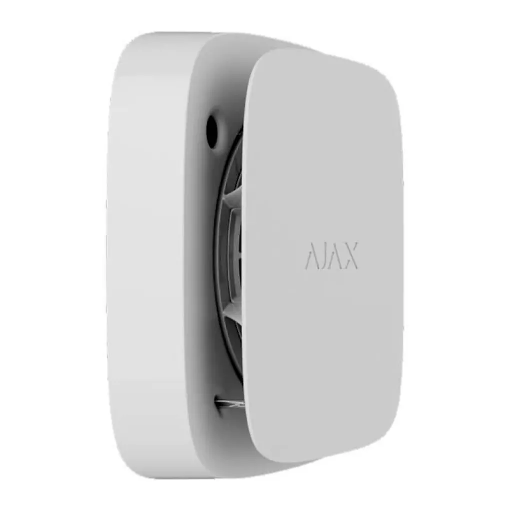 Бездротовий датчик температури та чадного газу Ajax FireProtect 2 RB (Heat/CO) (8EU) ASP white- Фото 3