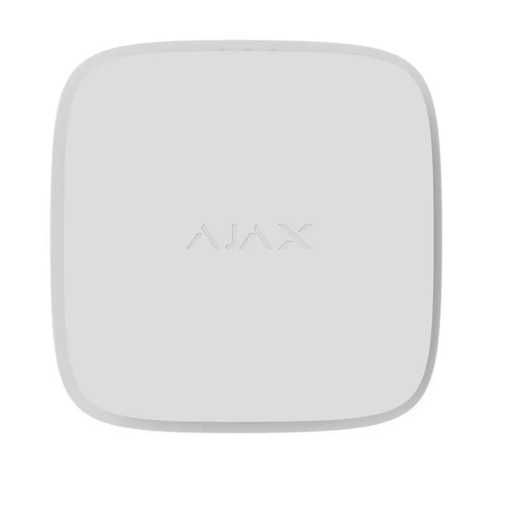 Бездротовий датчик температури та чадного газу Ajax FireProtect 2 RB (Heat/CO) (8EU) ASP white- Фото 1