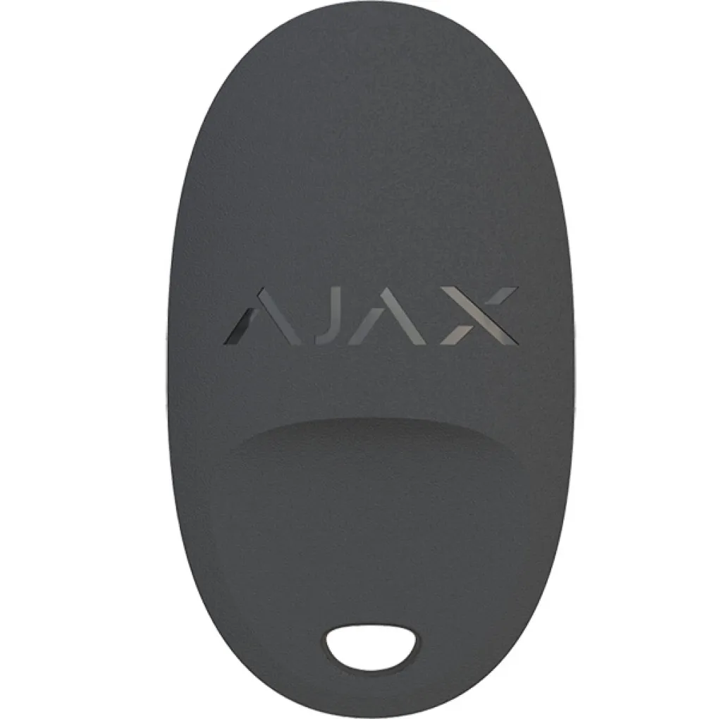 Брелок Ajax SpaceControl, Jeweller, 3V CR2032, чорний- Фото 2