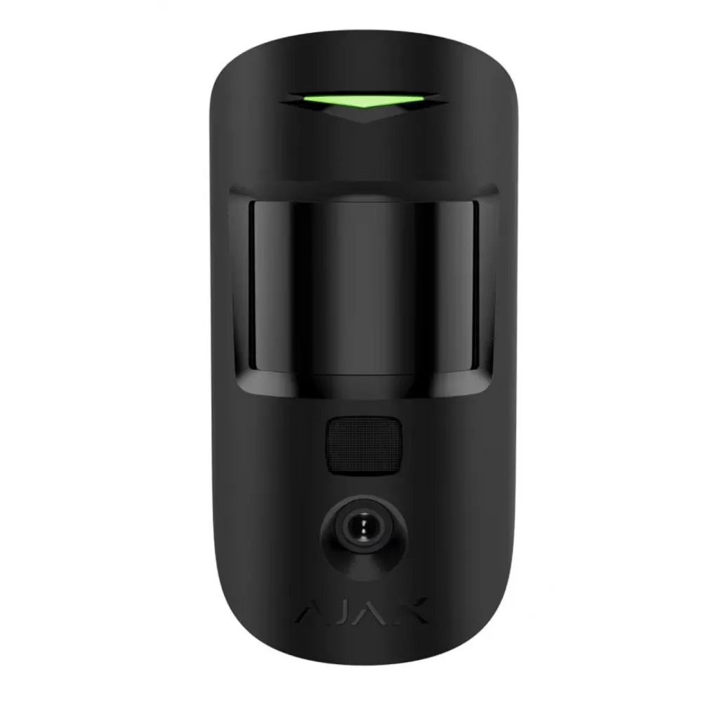 Датчик движения беспроводной с поддержкой фотоверификации Ajax MotionCam S (PhOD) Jeweller (8PD) black черный- Фото 1