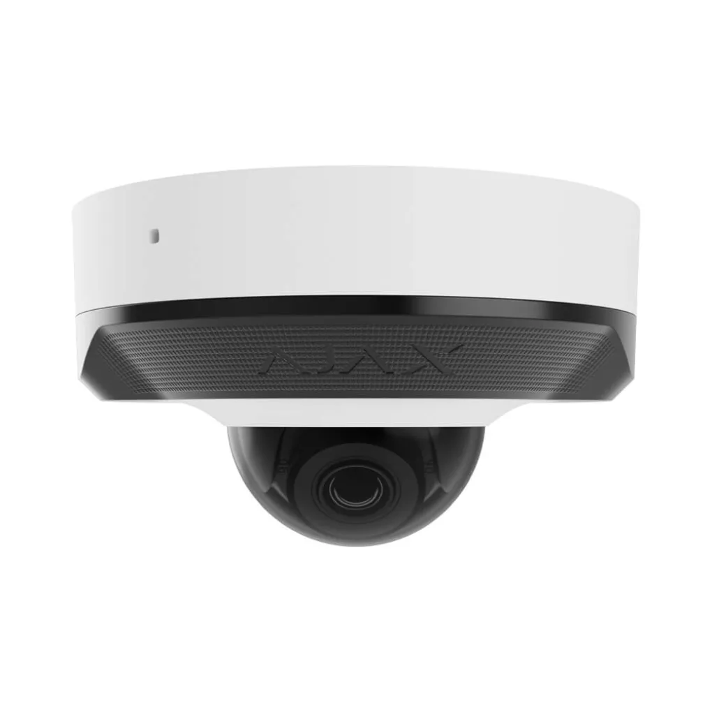 Камера відеоспостереження Ajax DomeCam Mini 8 Mp 2.8 мм ASP white- Фото 1