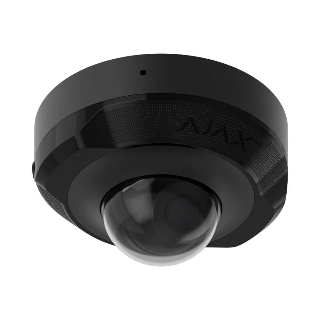 Камера відеоспостереження Ajax DomeCam Mini 8 Mp 4 мм ASP black- Фото 4