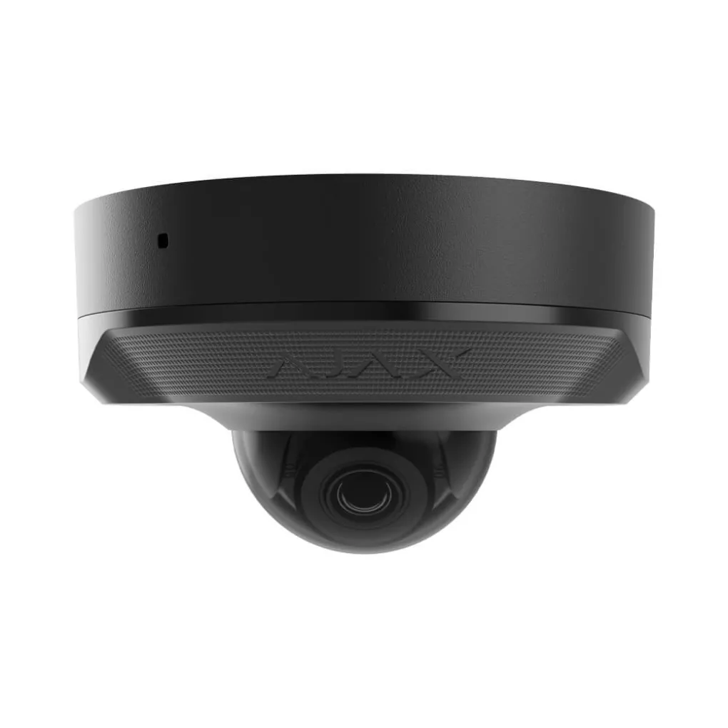 Камера відеоспостереження Ajax DomeCam Mini 8 Mp 4 мм ASP black- Фото 1