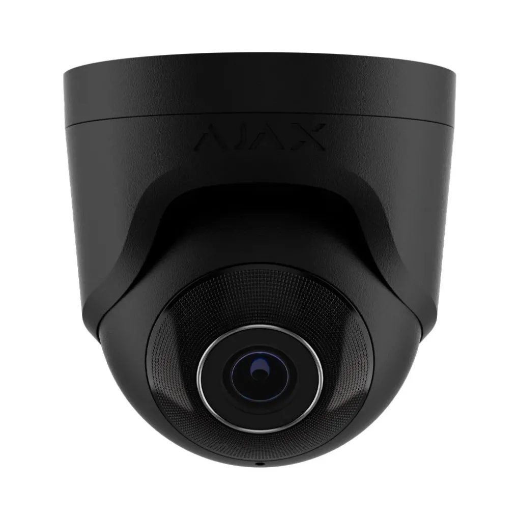 Камера відеоспостереження Ajax TurretCam 8 Mp 4 мм ASP black чорна (64930.197.BL1)- Фото 1