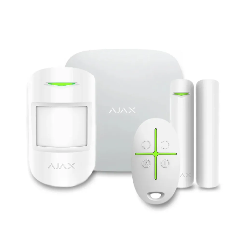 Комплект бездротової сигналізації Ajax StarterKit Plus white (13540.35.WH1/20290.57.WH1/25477.57.WH1)- Фото 1