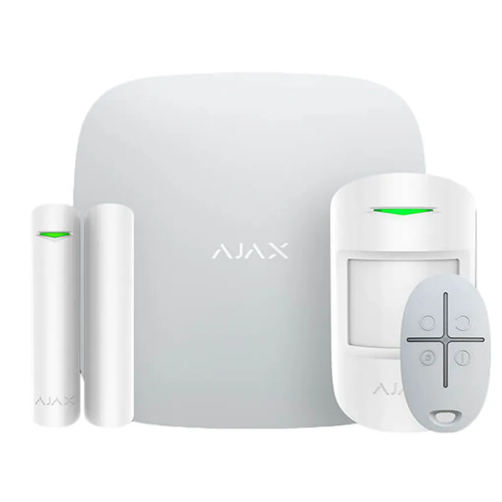 Комплект охранной сигнализации Ajax StarterKit Plus белый- Фото 1