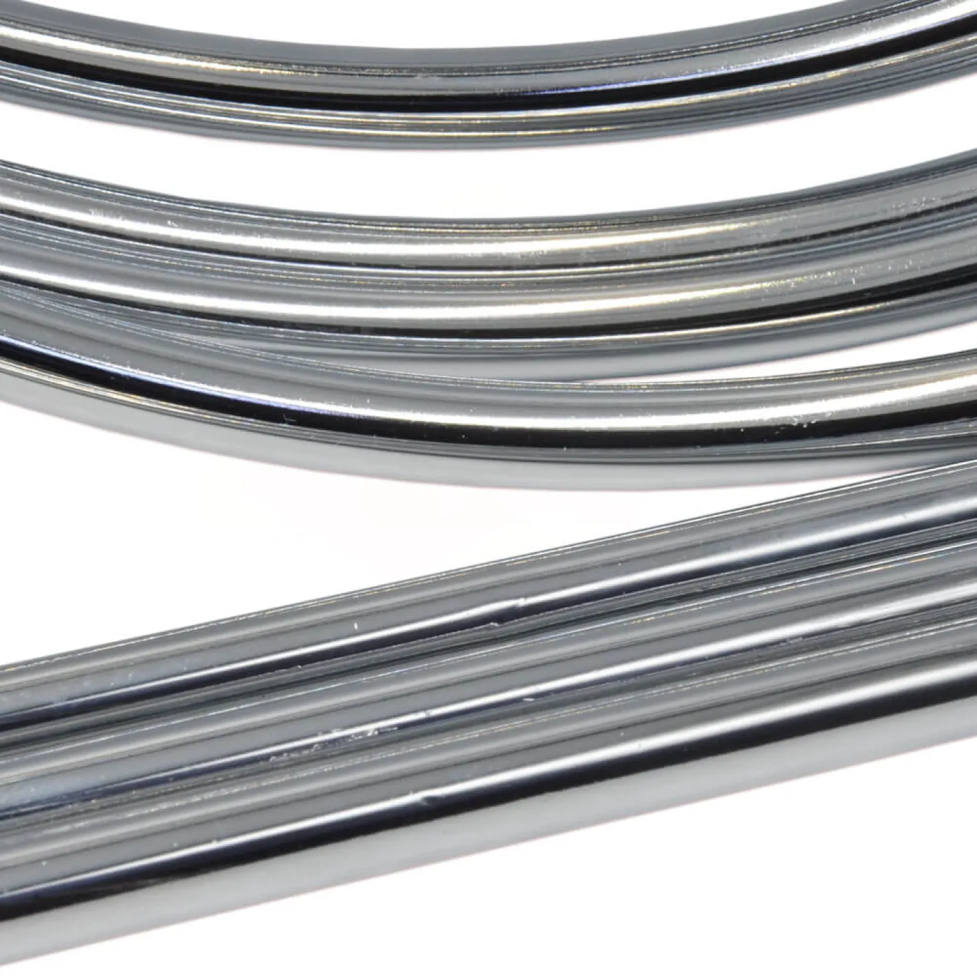 Трубка хромована у штанзі Albertoni 130/2 Ø15 L=1 м VA (M04282) - Фото 2