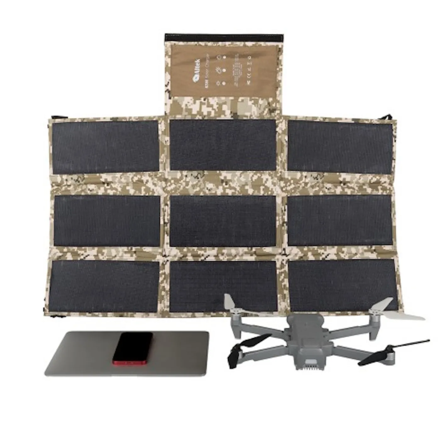 Портативная солнечная панель Altek ALT-63 Military (2115749) - Фото 2