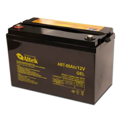 Аккумулятор Altek ABT-80Аh/12V Gel (2114221)