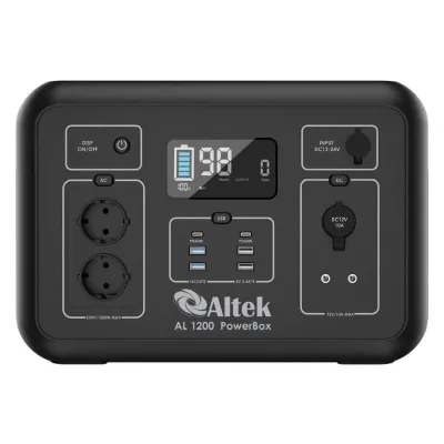 Портативна зарядна станція Altek AL 1200 PowerBox Plus