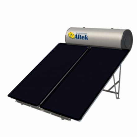 Система сонячного нагріву води з пласким колектором та баком Altek Аlba 200S