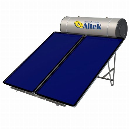 Система солнечного нагрева воды с плоскими коллекторами Altek Ligero 300