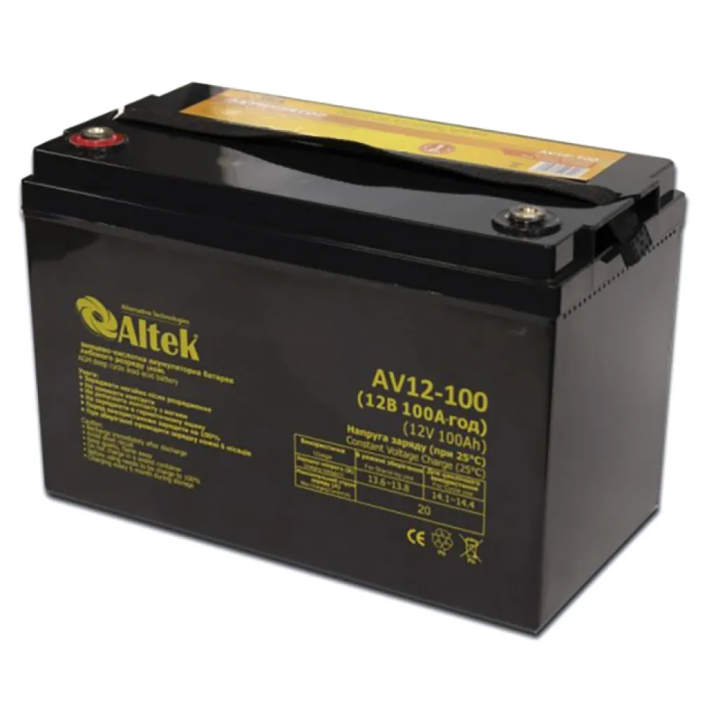 Акумулятор Altek ABT-100Аh/12V Gel (2114222)